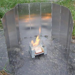 Perfect Gift for Lightweight Camping, Hiking Outdoor Wind Shield for Stove